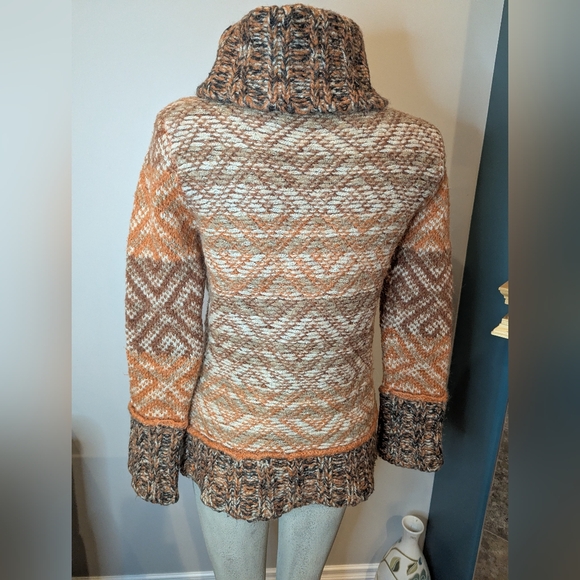 Desigual Long Freya Cozy cowl neck sweater Size medium - Picture 7 of 12